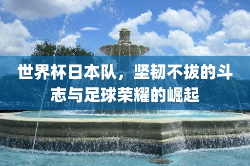 世界杯日本队,坚韧不拔的斗志与足球荣耀的崛起