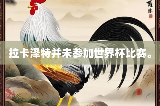 拉卡泽特并未参加世界杯比赛。黄冈市中杰窑炉设备有限公司