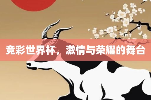 竞彩世界杯，激情与荣耀的舞台