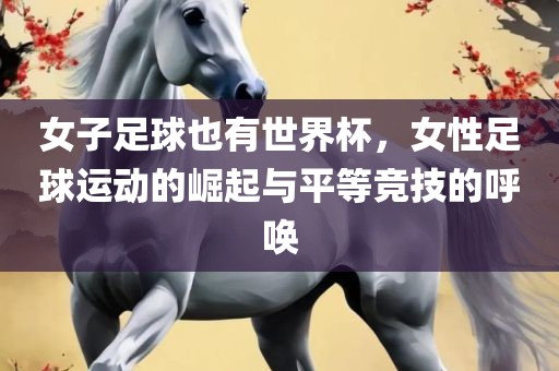 女子足球也有世界杯,女性足球运动的崛起与平等竞技的呼唤黄冈市中杰窑炉设备有限公司