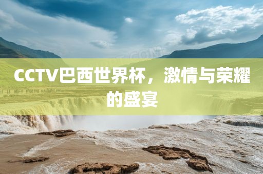 CCTV巴西世界杯,激情与荣耀的盛宴黄冈市中杰窑炉设备有限公司