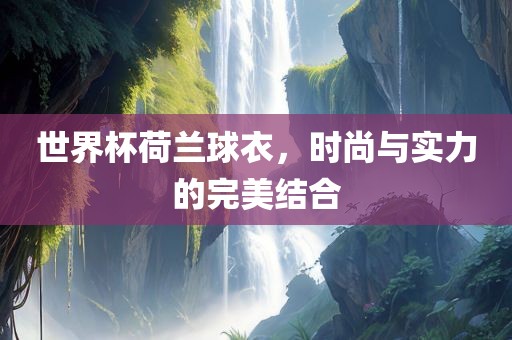 世界杯荷兰球衣,时尚与实力的完美结合黄冈市中杰窑炉设备有限公司