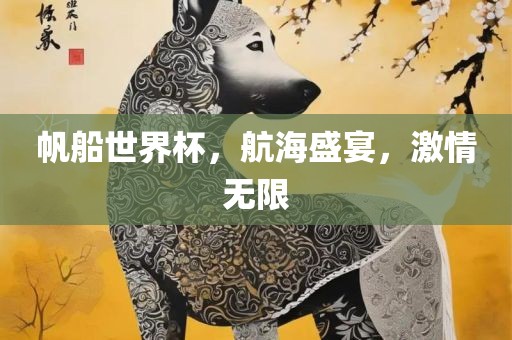 帆船世界杯，航海盛宴，激黄冈市中杰窑炉设备有限公司情无限