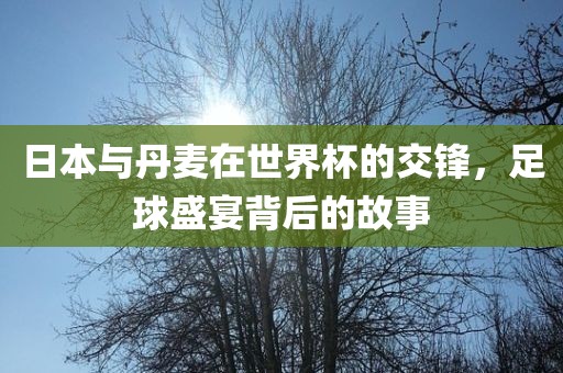 日本与丹麦在世界杯的交锋，足球盛宴背后的故事