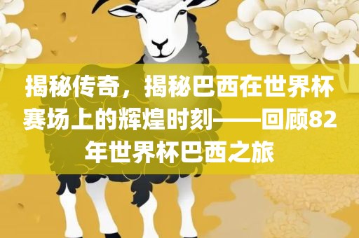 揭秘传奇，揭秘巴西在世界杯赛场上的辉煌时刻——回顾82年世界杯巴西之旅黄冈市中杰窑炉设备有限公司