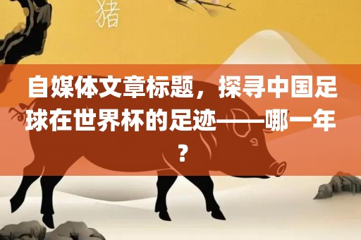 自媒体文章标题,探寻中国足球在世界杯的足迹——哪一年?黄冈市中杰窑炉设备有限公司