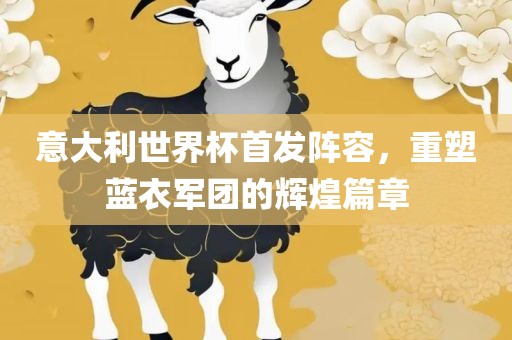 意大利世界杯首发阵容，重塑蓝衣军团的辉煌篇章