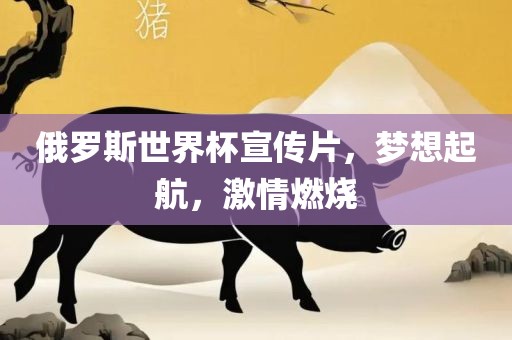 俄罗斯世界杯宣传片,梦想起航,激情燃烧