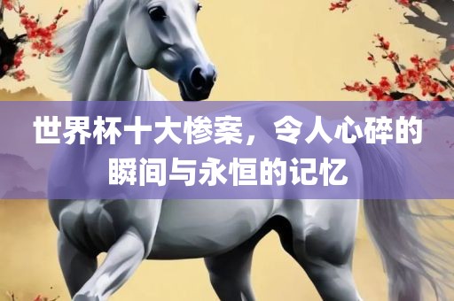 世界杯十大惨案,令人心碎的瞬间与永恒的记忆