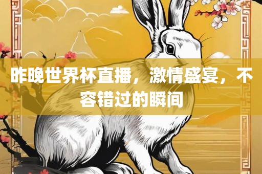 昨晚世界杯直播，激情盛宴，不容错过的瞬间黄冈市中杰窑炉设备有限公司