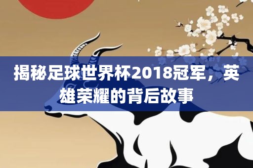 揭秘足球世界杯2018冠军，英雄荣耀的背后故事
