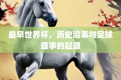 最早世界杯,历史沿革与足球盛事的起源黄冈市中杰窑炉设备有限公司