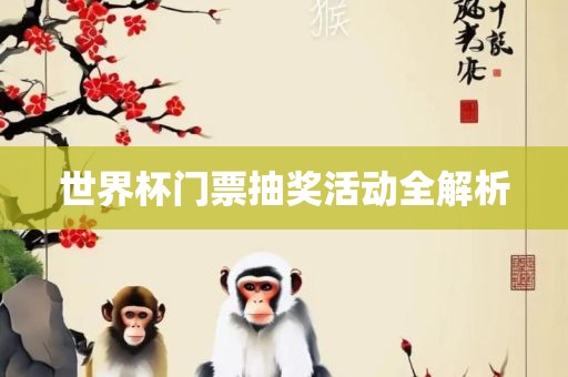 世界杯门票抽奖活动全解析