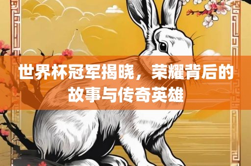 世界杯冠军揭晓,荣耀背后的故事与传奇英雄