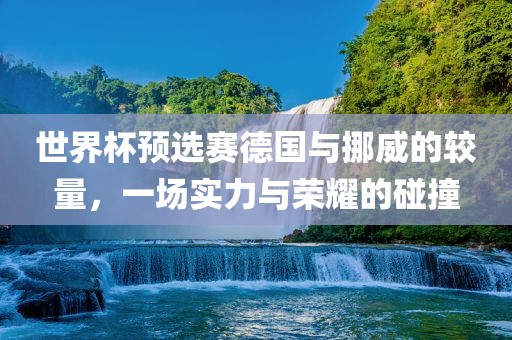 世界杯预选赛德国与挪威的较量，一场实力与荣耀的碰撞黄冈市中杰窑炉设备有限公司