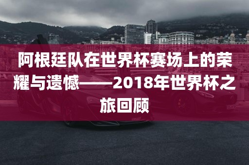 阿根廷队在世界杯赛场上的荣耀与遗憾——2018年世界杯之旅回顾黄冈市中杰窑炉设备有限公司